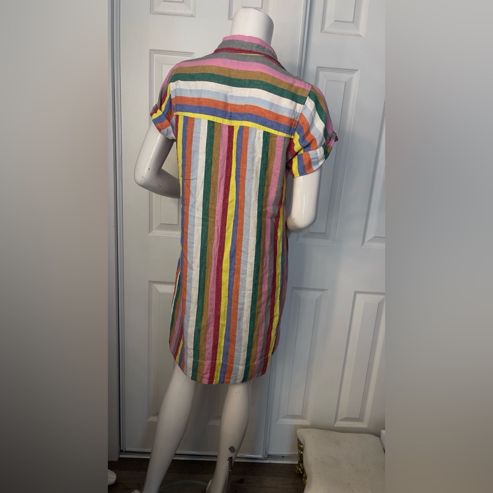 J. Crew Colorful Striped Mini Dress - Picture 6 of 13